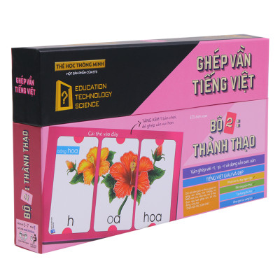 Thẻ Học Thông Minh Alphabooks Ghép Vần Tiếng Việt – Bộ 2: Thành Thạo (Tái Bản)