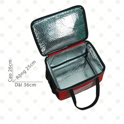 [Loại Tốt] Túi Giữ Nhiệt Cao Cấp 20Lít KhoNCC Hàng Chính Hãng Dùng Giao Nhận Hàng Shipper Grab Beamin Cho Quán Ăn Uống Vừa và Nhỏ - KKT-7036-GN20L (Nhiều màu)