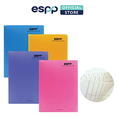 Tập ghi chép 16,5x21cm có kẻ dòng 60 tờ (Giao màu ngẫu nhiên) - ESPP