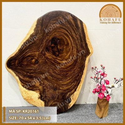 BÀN SOFA ME TÂY NGUYÊN TẤM SIUE6 VÂN GỖ KR20161