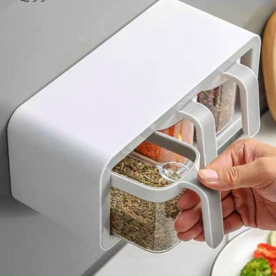 BỘ ĐỂ GIA VỊ 3 NGĂN  GIAO NGẪU NHIÊN