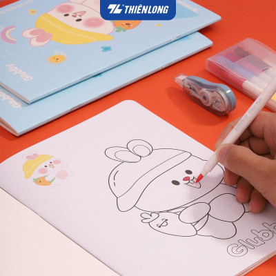 Tập học sinh 48 trang 5 ô ly vuông 2.5mm chấm kẻ 2/3 100gsm NB-116 Thiên Long - Mẫu ngẫu nhiên