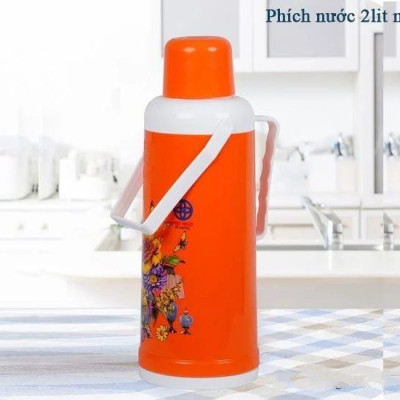 PHÍCH BÌNH ĐỰNG NƯỚC SÔI NƯỚC NÓNG 24H - 48H PHÍCH RUỘT THỦY TINH CAO CẤP High Quality glass MH 3988/39986-1