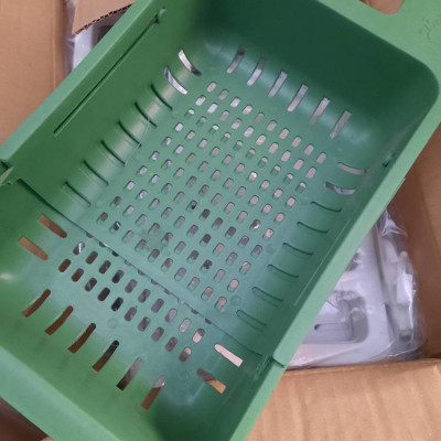 Bộ 2 chiếc rổ gác bồn rửa bát gấp gọn lúa mạch