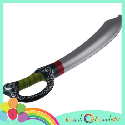 Thanh đao bơm hơi bằng nhựa PVC phụ kiện Halloween