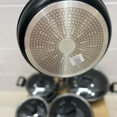 Bộ nồi chảo phủ kim cương DIAMANTE KUCHEN - Hàng Chính Hãng