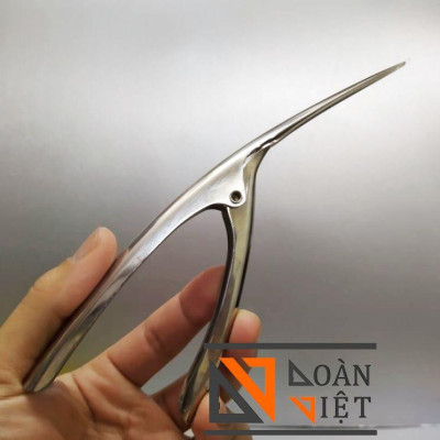 Bí Quyết Tách vỏ TÔM Siêu Nhanh - loại lớn INOX 304. Dụng cụ tách bóc vỏ tôm sử dụng dễ dàng gọn nhẹ ĐẸP, TIỆN DỤNG. Chu