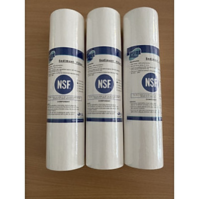 Combo 3 lõi lọc PP 10" Thái Lan - Hàng chính hãng