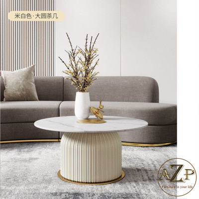 Bàn Sofa Mặt Đá Nhóm Cao Cấp Dòng Đương Đại AZP-966 Hàng NK 100%