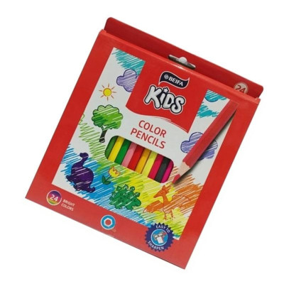 Chì Màu BEIFA BRMV00004-Kids (24 Màu)