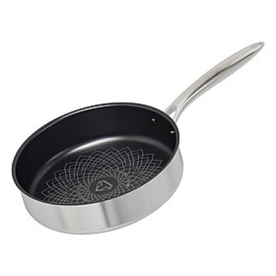 Chảo Inox 3 lớp Ultra Titanium Sunhouse STIM - Dùng cho mọi loại bếp - Hàng chính hãng