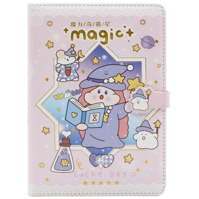 Sổ Bìa Da Kẻ Ngang 128 Trang HSPU-3661 - Màu Hồng