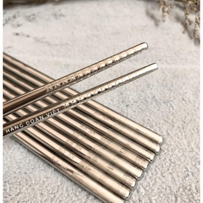 [MỚI] Đũa Inox 304 SUS HQ - Hộp 5 Đôi. Chuyên phục vụ Sp Gia dụng, Khuôn làm bánh, Dụng cụ học Sinh, Nhà hàng, Quán ăn,