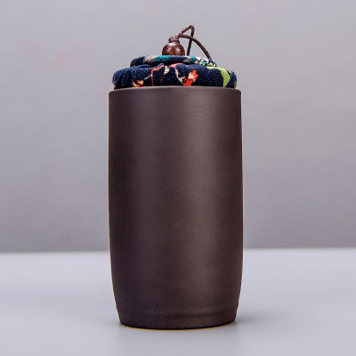 Bộ Bình Trà Tử Sa Mini Có Túi Đựng Đi Du Lịch Tiện Lợi Thích Hợp 2 - 4 Người Dùng Gồm 1 Ấm Trà, 4 Tách, 1 Bình Đựng Trà - Hàng chính hãng 