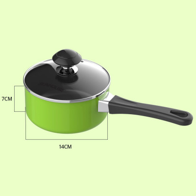 Nồi Nấu Bột Chống Dính Nắp Kính Sunhouse SHG-MP14 14cm