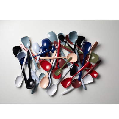 Thìa nấu ăn 30cm Rosti 528, màu xanh Bắc Âu. Nhãn Rosti Đan Mạch