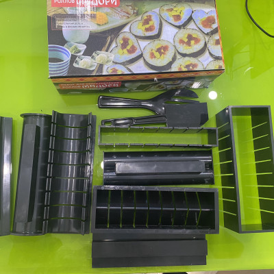 Bộ dụng cụ cuốn và tạo hình sushi 10 món siêu tiện lợi - Hàng chính hãng