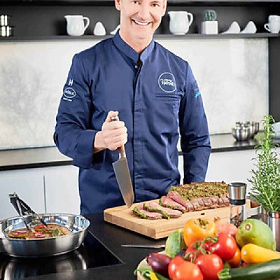 Dao Santoku Masterclass Rosle 12124 17cm Hàng chính hãng