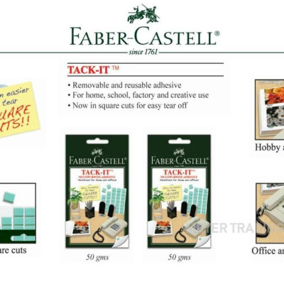 Đất Sét Dính TACK-IT - Faber-Castell 187052 30g-GR