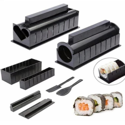 Bộ dụng cụ cuốn và tạo hình sushi 10 món siêu tiện lợi - Hàng chính hãng