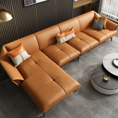 Sofa da góc L Vintage Tundo HDCT-15