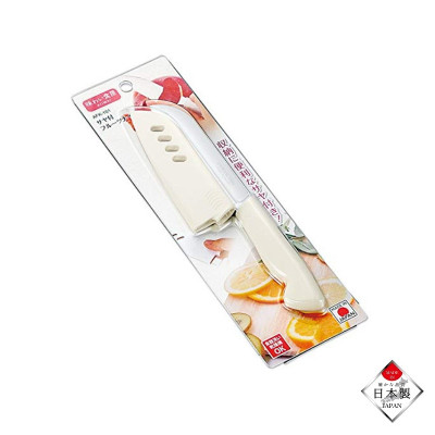 Dao gọt hoa quả được trang bị nắp nhựa bọc lưỡi, thuận tiện khi mang đi du lịch hay những chuyến dã ngoại mà vẫn đảm bảo an toàn - nội địa Nhật Bản 