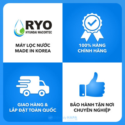 Lõi Lọc Nước RYO Hyundai Đầy Đủ Models, Nhập Khẩu Hàn Quốc, Hàng Chính Hãng | RP901 RP902 RP903 RP100H PGP1000 RP100S Sambon Wacortec - Sediment Pre-carbon Post-carbon TCR FTO UF RO Membrane...