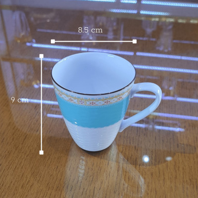 Cốc sứ cao cấp Noritake Humming Blue 1645L-05355CL - Hàng chính hãng