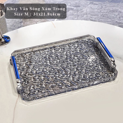 Khay nhựa có tay cầm cao cấp 2024