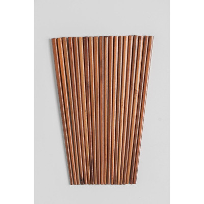 Bộ 10 đôi đũa gỗ căm xe Thăng Long PHUSANG được làm từ gỗ tự nhiên không phủ PU dùng trong nhà hàng khách sạn và bàn ăn