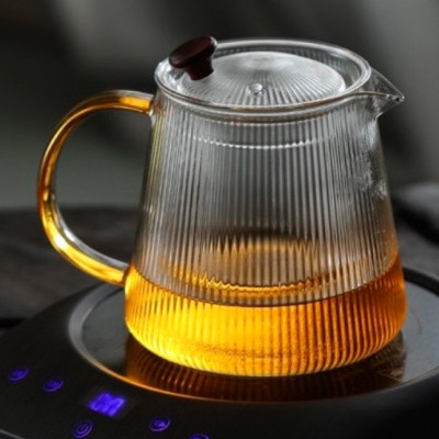 Ấm pha trà lõi lọc thủy tinh cao cấp chịu nhiệt - ANTH460