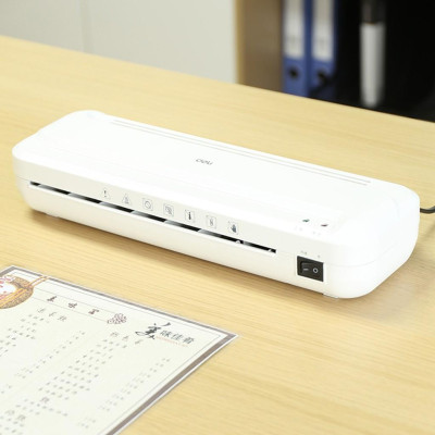 Máy ép nhựa dẻo màng plastic chính hãng Deli E2132