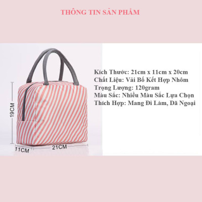 Túi giữ nhiệt và giữ ấm đựng cơm và thức ăn đi làm