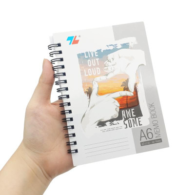 Sổ Lò Xo A6 Kẻ Ngang 160 Trang 70gsm - Thiên Long MB-003