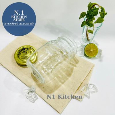 Hũ thủy tinh 500ml Quattro Invetro Ý - Hàng Chính Hãng