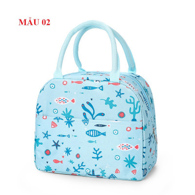 Túi Đựng Hộp Cơm Giữ Nhiệt Với Nhiều Họa Tiết