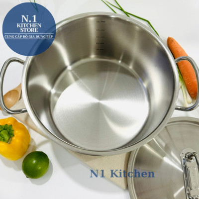 Nồi inox cao cấp Korkmaz Proline 6.2 lít - A1162 - Hàng Chính Hãng