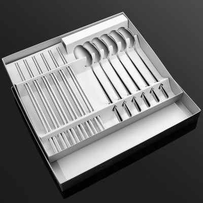 Bộ 12 Muỗng Đũa Inox Sáng Bóng – Không Gỉ, Chống Oxi Hóa – Thiết Kế Sang Trọng - HÀNG CHÍNH HÃNG MINIIN