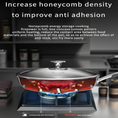 Chảo chống dính lòng sâu inox 304 cao cấp DSP CS004 bằng thép không gỉ, độ cứng cao - HÀNG CHÍNH HÃNG