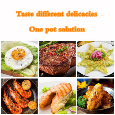 Chảo chống dính lòng sâu inox 304 cao cấp DSP CS004 bằng thép không gỉ, độ cứng cao - HÀNG CHÍNH HÃNG