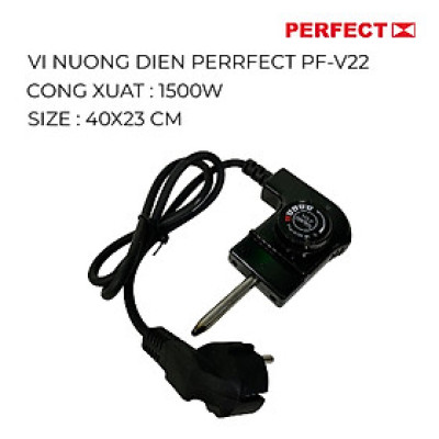 VỈ CHIÊN NƯỚNG PERFECT 1500W Hàng Chính Hãng