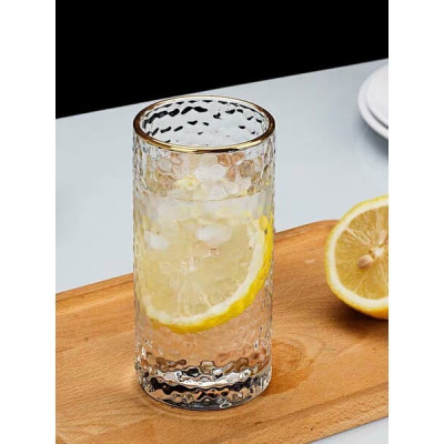 BỘ 6 LÝ UỐNG NƯỚC THỦY TINH  CHỊU NHIỆT CAO CẤP CRYSTAN DÁNG THẢNG - ANTH 448