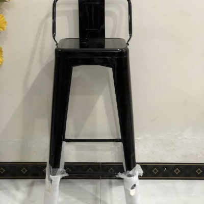 Ghế bar, ghế quầy bar sắt sơn kiểu hiện đại VIMOS