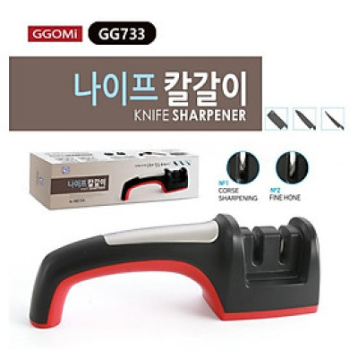 [HÀNG CHÍNH HÃNG] Mài dao 2 lưỡi mài sắc bén, tinh tế, mang lại sự bền bỉ cho lưỡi dao của gia đình GGOMi Hàn Quốc GG733