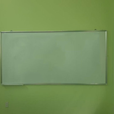 Bảng từ trắng viết bút lông Hàn Quốc Bavico kích thước lớn 1,2x3,6m