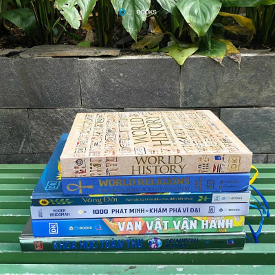 Bộ Sách 6 Quyển Bách Khoa Toàn Thư DK - Khám Phá Kho Tàng Tri Thức Vạn Vật