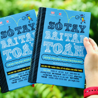 Sách Toán Học - Sổ Tay Bài Tập Toán - Á Châu Book - Tổng Hợp Kiến Thức Toán Học Từ Lớp 4 Đến lớp 9