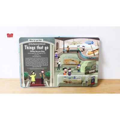 Sách Lift The Flap - Lật Mở Khám Phá - Phương Tiện Giao Thông Dành Cho Trẻ Em Từ 5-12 Tuổi