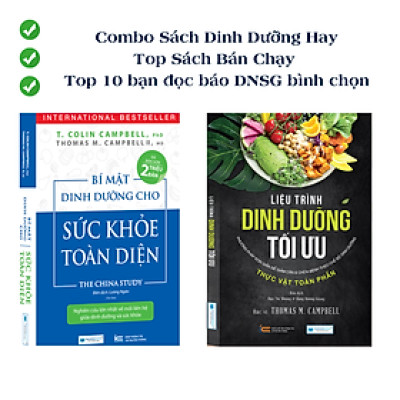 Combo Sách Dinh Dưỡng Bán Chạy: Bí Mật Dinh Dưỡng + Liệu Trình Dinh Dưỡng (Tái Bản)