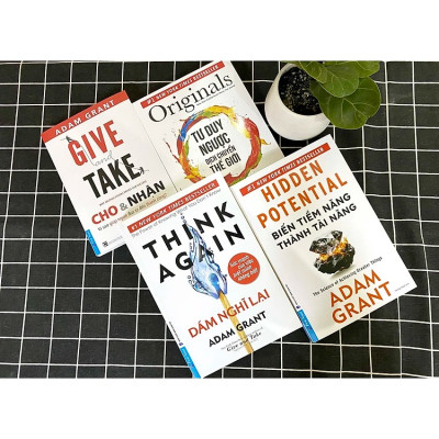 Sách Biến Tiềm Năng Thành Tài Năng - Hidden Potential: The Science of Achieving Greater Things - Adam Grant